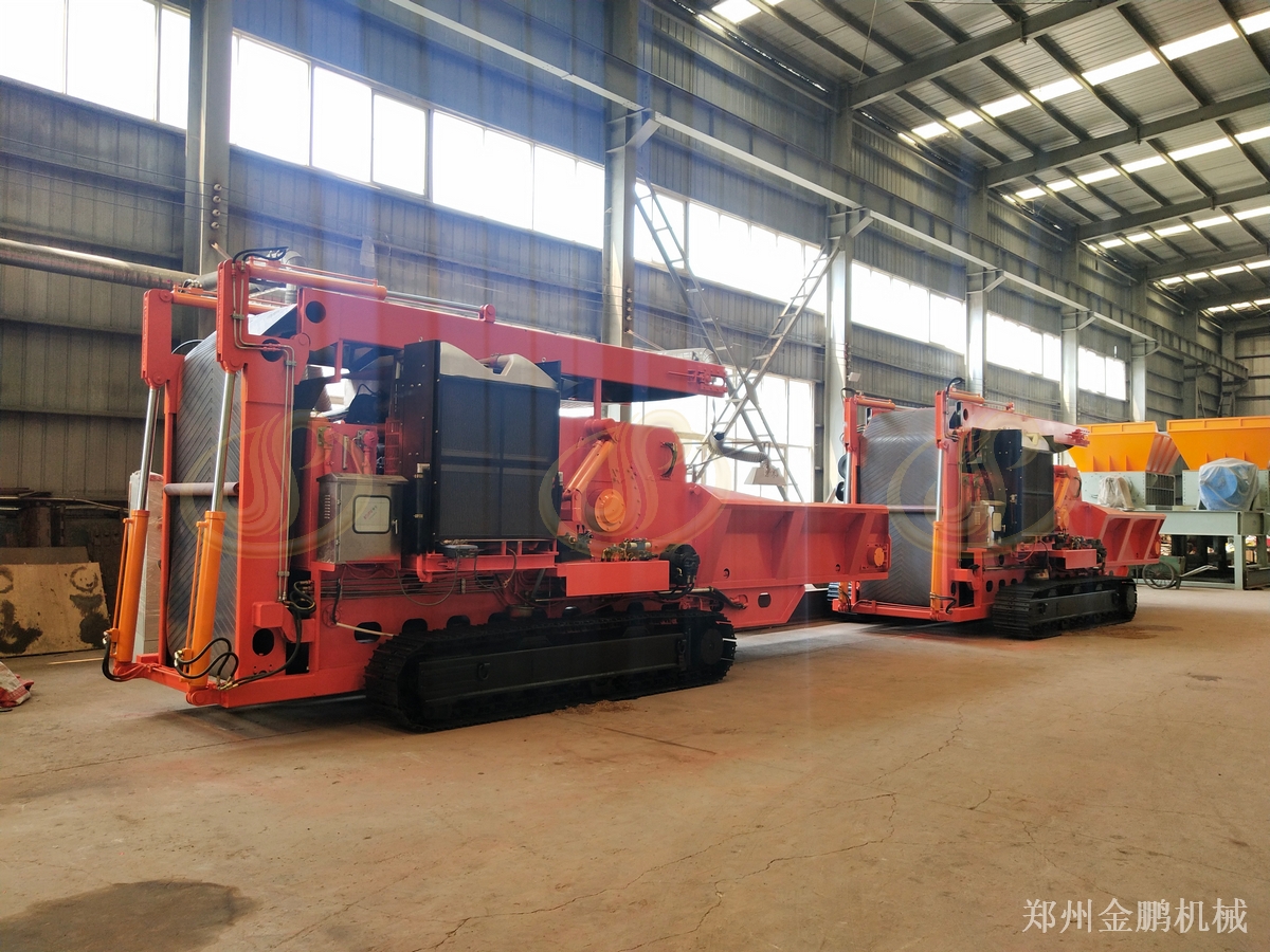 郑州金鹏移动式柴油木材破碎机在林区无电场景的应用方案